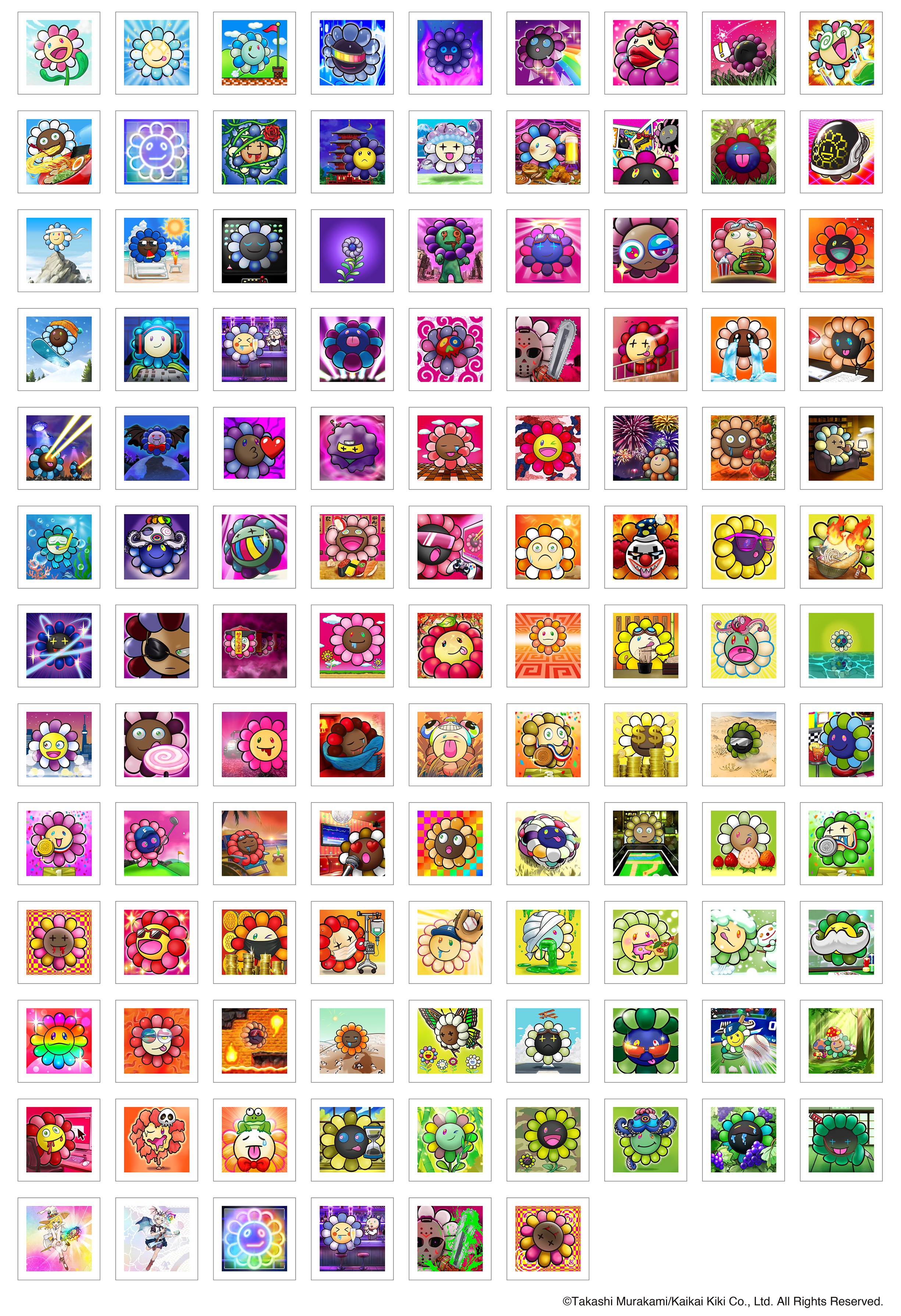 PSA10】CHERRY DESIGNS 028 C 村上隆 6月8日(土) 22時よりWEBショップ