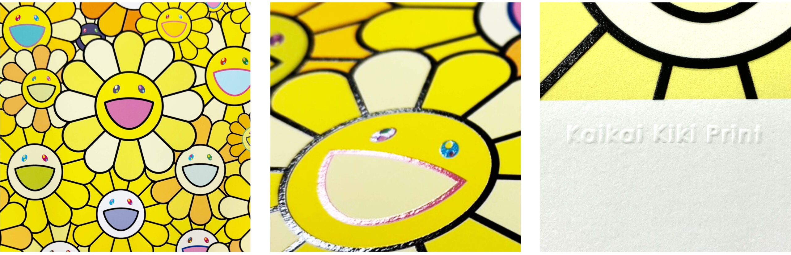 お花祭りのフィナーレを記念し、11月8日・9日に村上隆の新作お花版画4