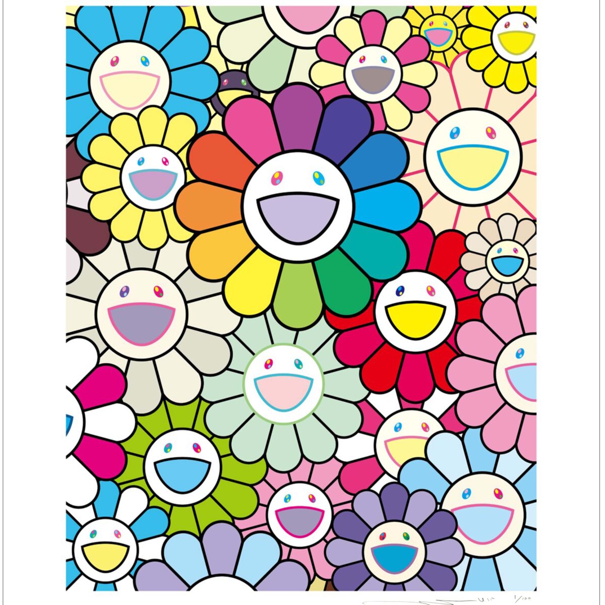 花好財旺 マルチカラー / Flowers and Prosperity Multicolor