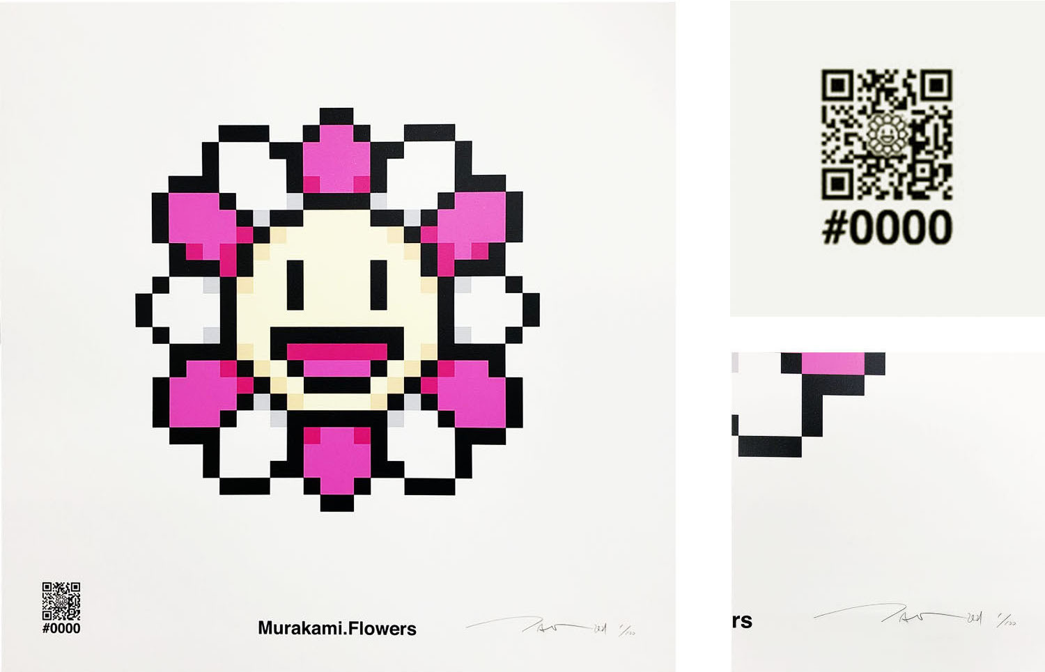 5月3日(月)よりWEBショップにて、村上隆 新作エディションサイン入り