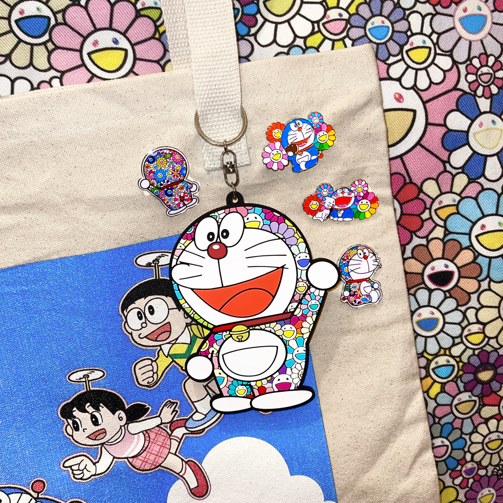 カイカイキキ ラッキーボックス 開封済 ドラえもん 村上隆