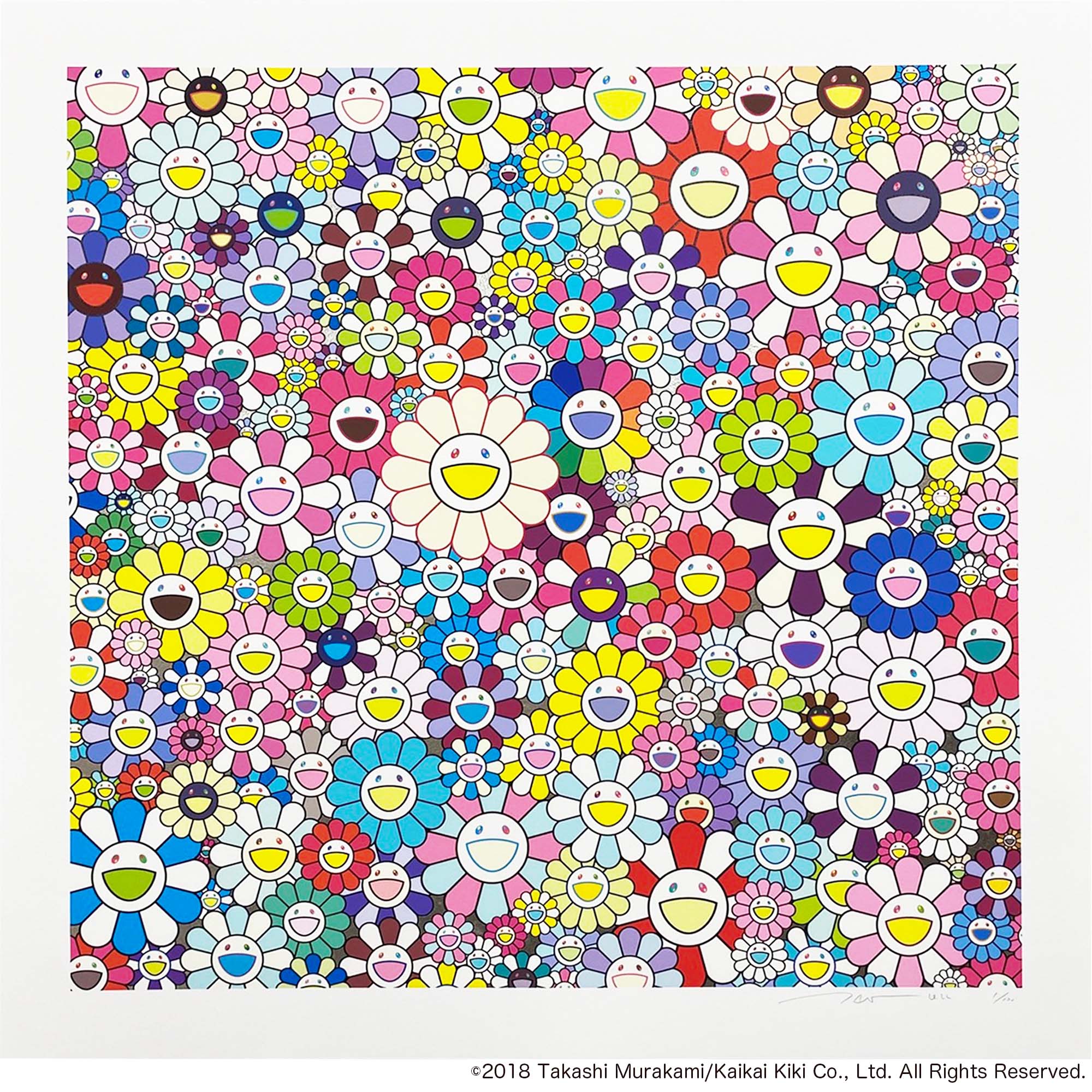 8月30日(火)よりWEBショップにて、村上隆エディションサイン入り版画