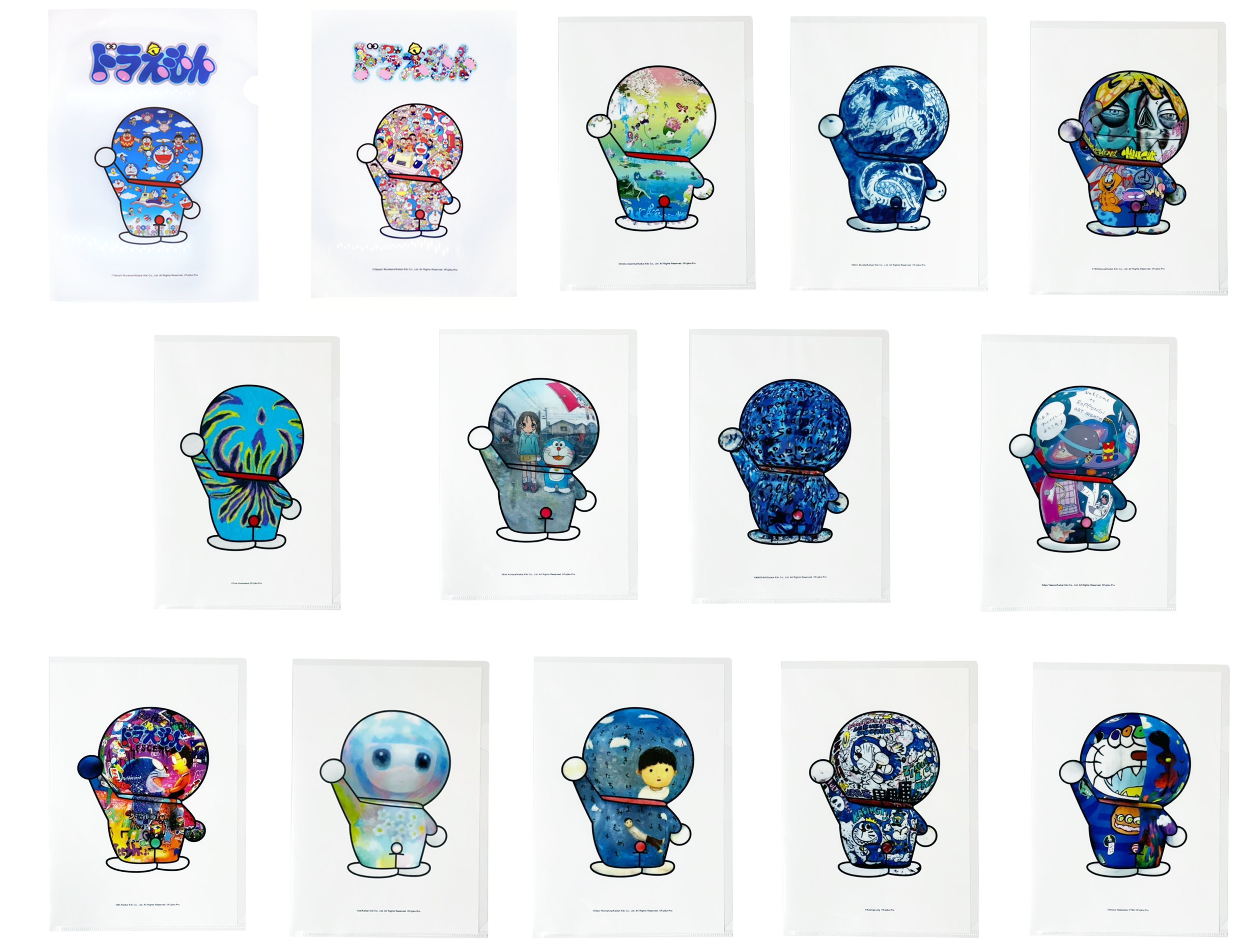 9月14日(水)よりWEBショップにて、ドラえもん×村上隆グッズを販売第二