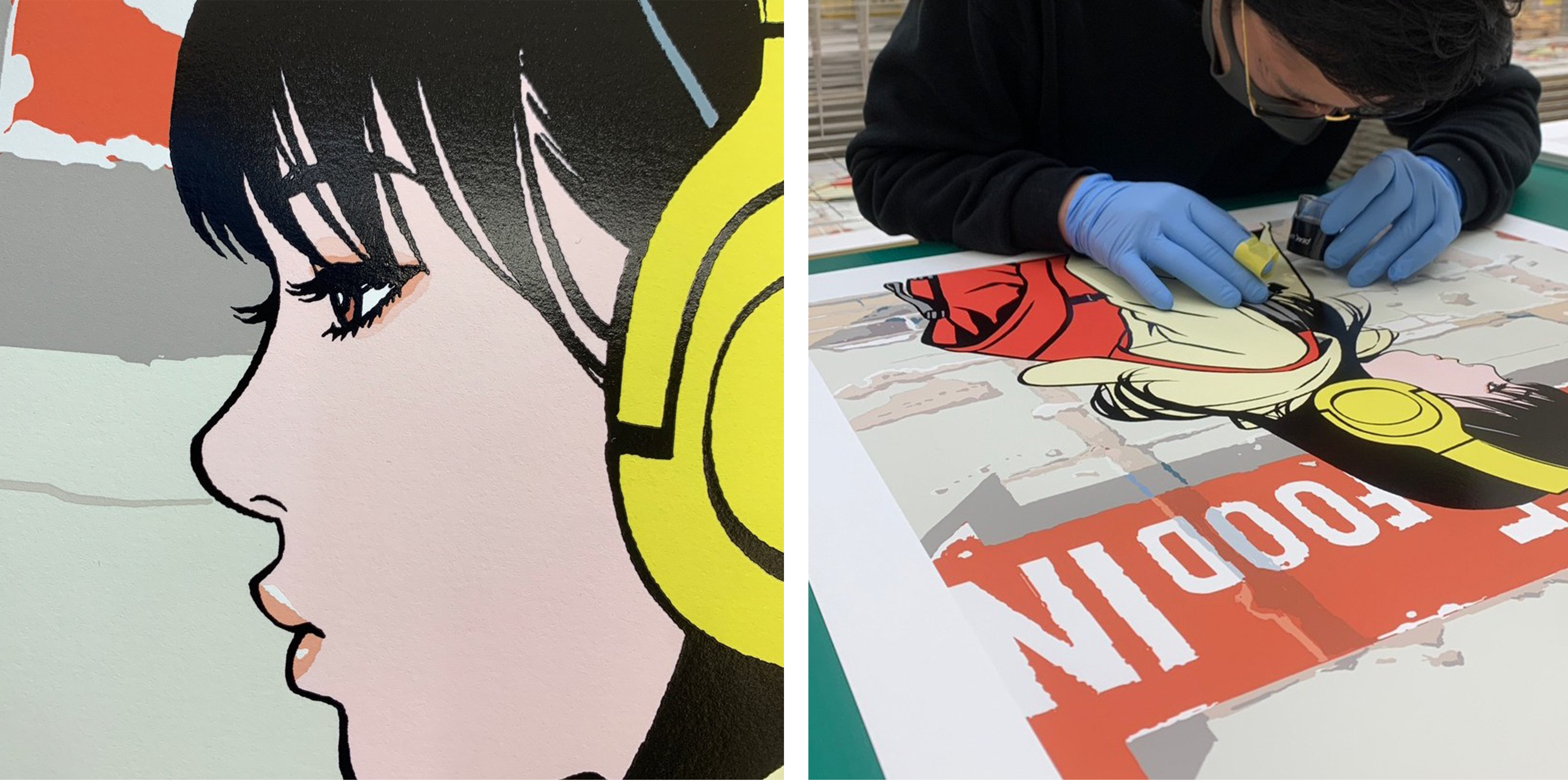 2月7日(火) 12時よりWEBショップにて、江口寿史さんエディションサイン