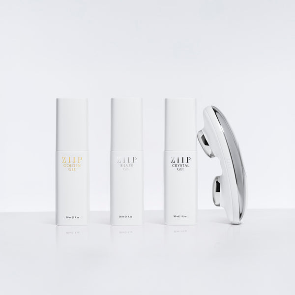 ZIIP DOT 美顔器 グレー マイクロカレント美容デバイス | ZIIP DOT