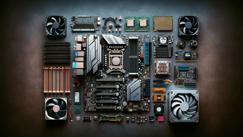 PCパーツの一覧まとめ！役割や性能の見方、選び方について解説