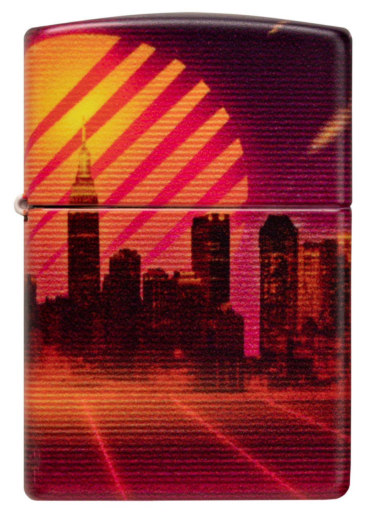 Zippo Cyber City Design 540 Color Matte Windproof Lighter – Zippo USA