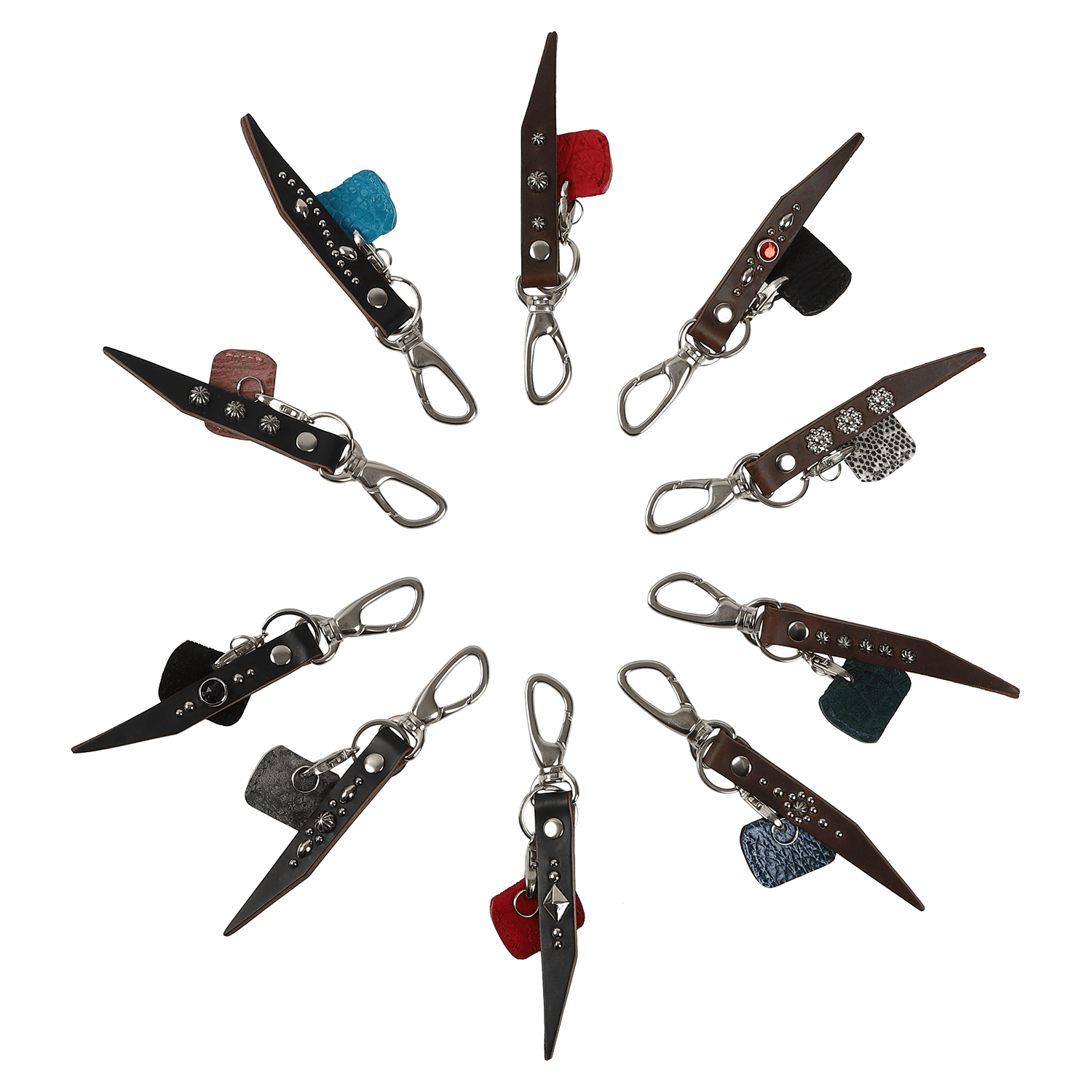 ZK-032 スタッズ手打ちキーリング / ZOO 公式Online Shop