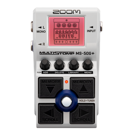 MS-50G+ MultiStomp for Guitarists | Buy Now | ZOOM
