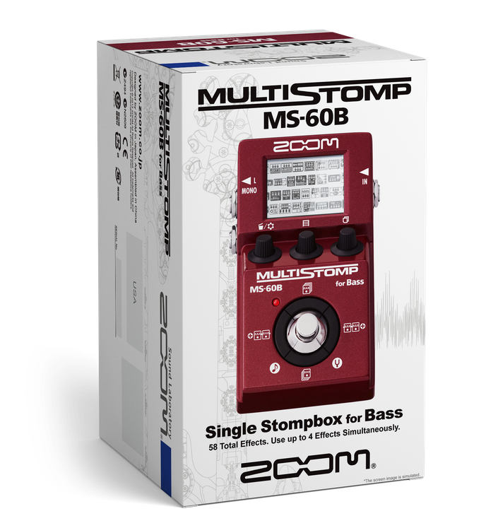 配信機器・PA機器・レコーディング機器 ZOOM MS-60B MULTI STOMP for