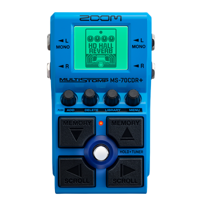 MS-70CDR+ MultiStomp for Guitarists | Buy Now | ZOOM