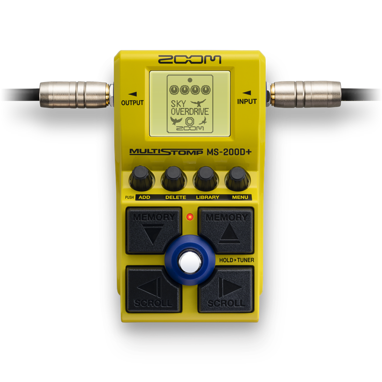 MS-200D+ MultiStomp for Guitarists | ZOOM