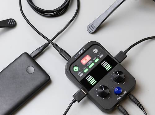 PodTrak P2 Podcast Recorder | Buy Now | ZOOM