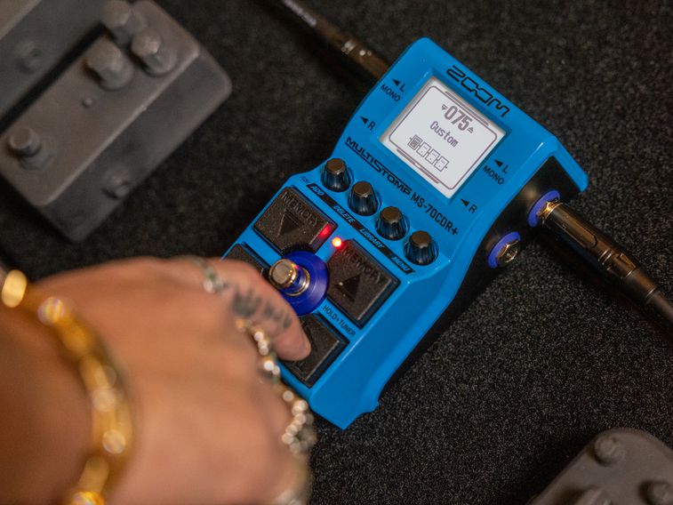 MS-70CDR+ MultiStomp for Guitarists | Buy Now | ZOOM