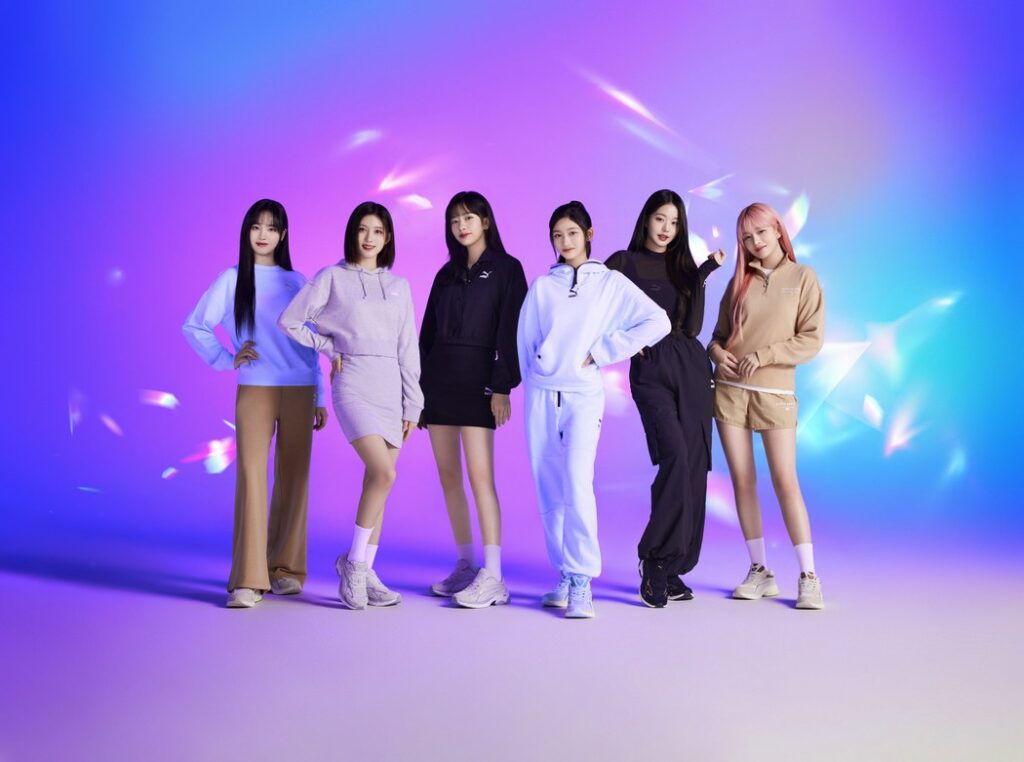 プーマ ジャパンがK-POP ガールズグループ“IVE(アイヴ)”を起用した初の