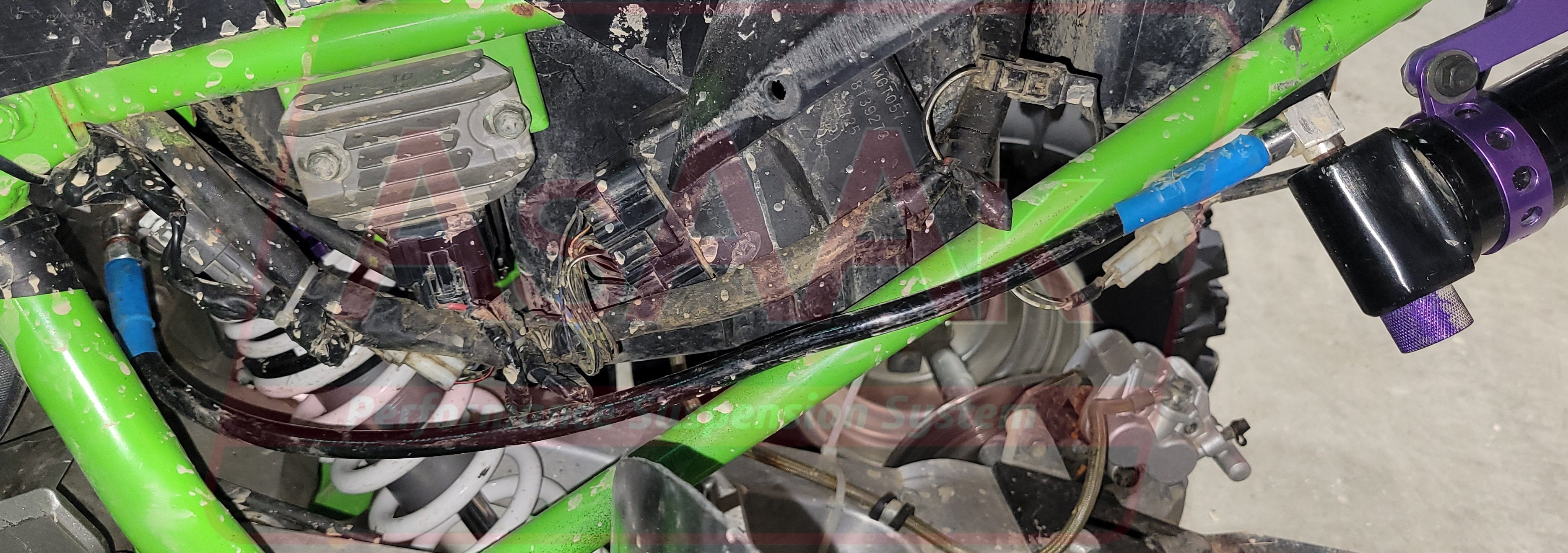 AsAAk Rear Shock Set For Arctic cat DVX 400 / Suzuki LTZ 400