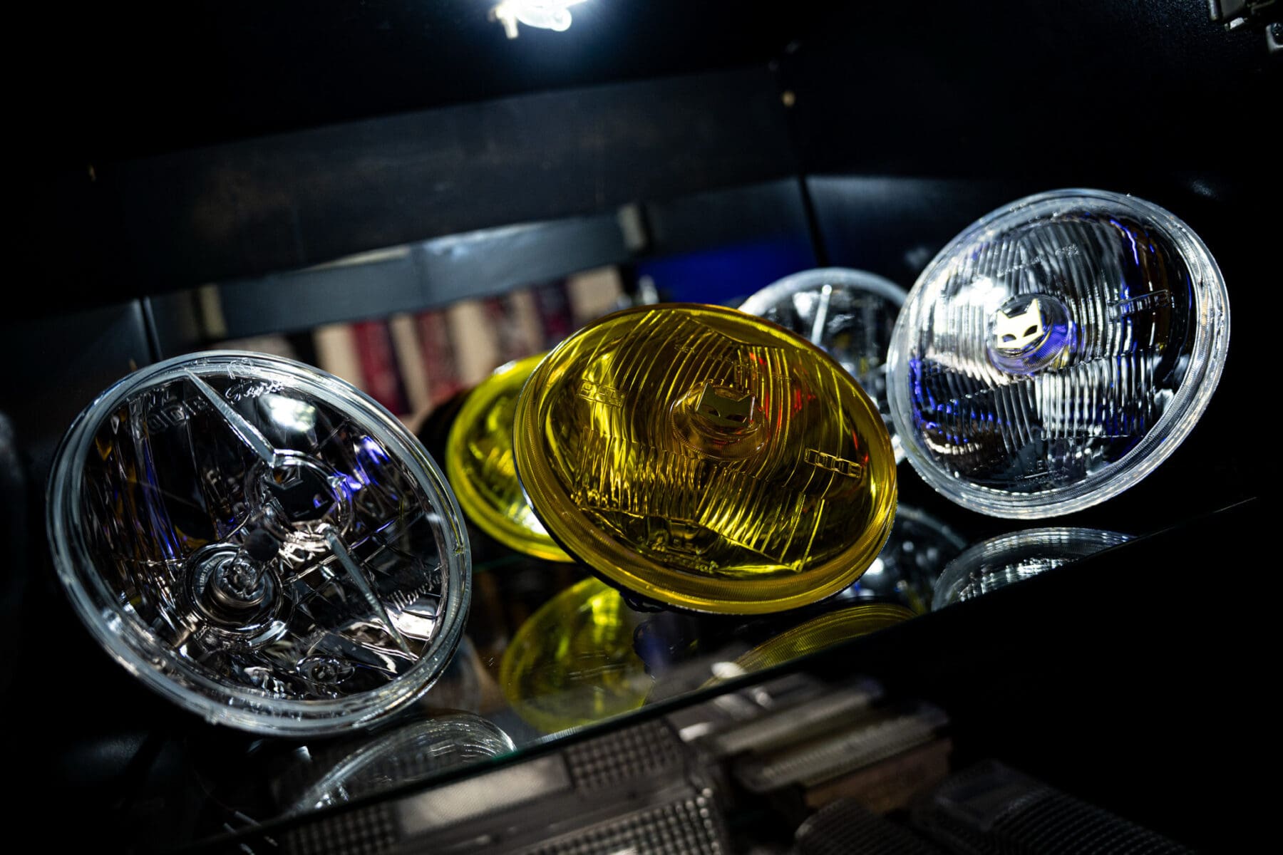 S.E.V. MARCHAL Round 7 Inch Headlights Universal (Direct Fit For