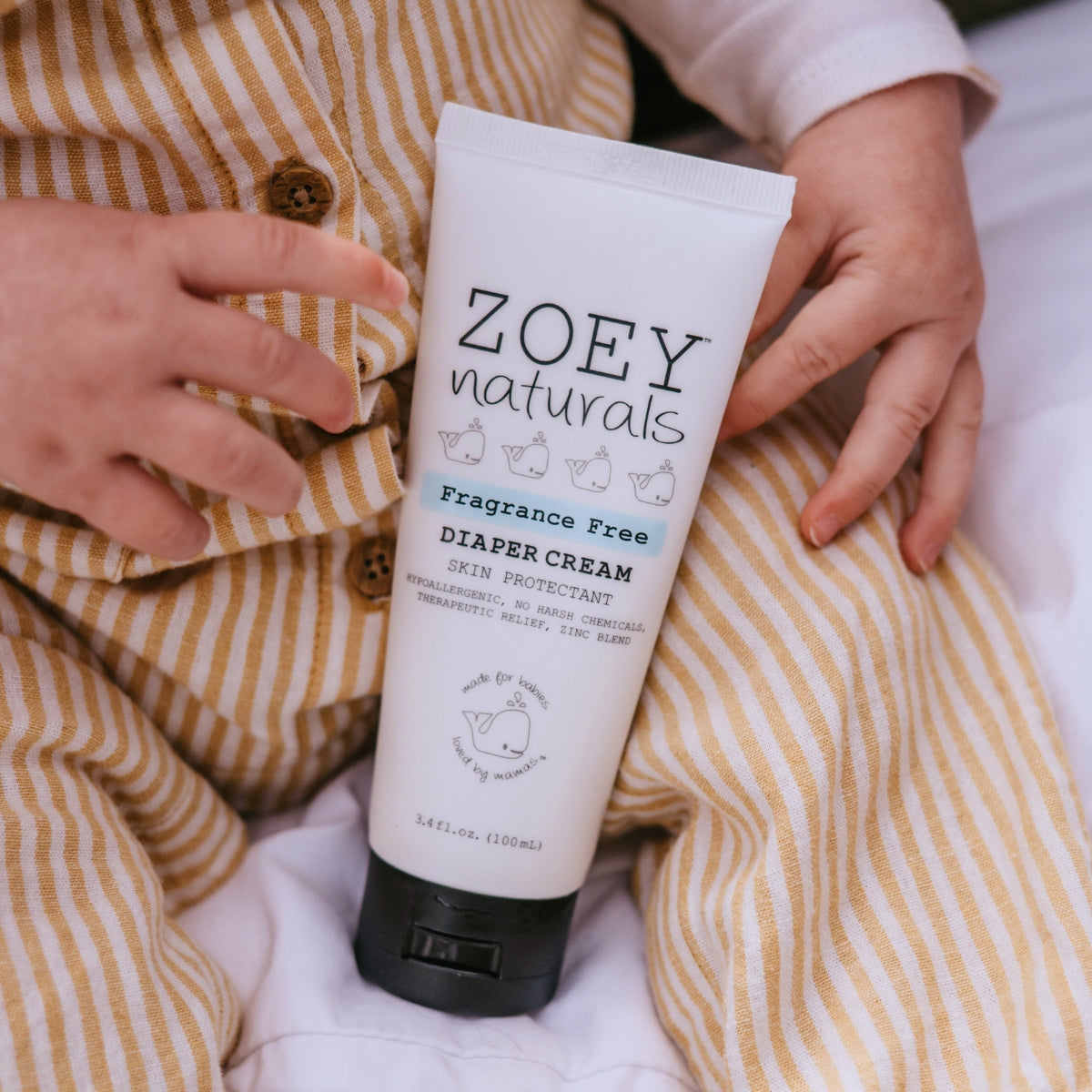 Zoey Naturals Zinc Oxide Diaper Rash Cream