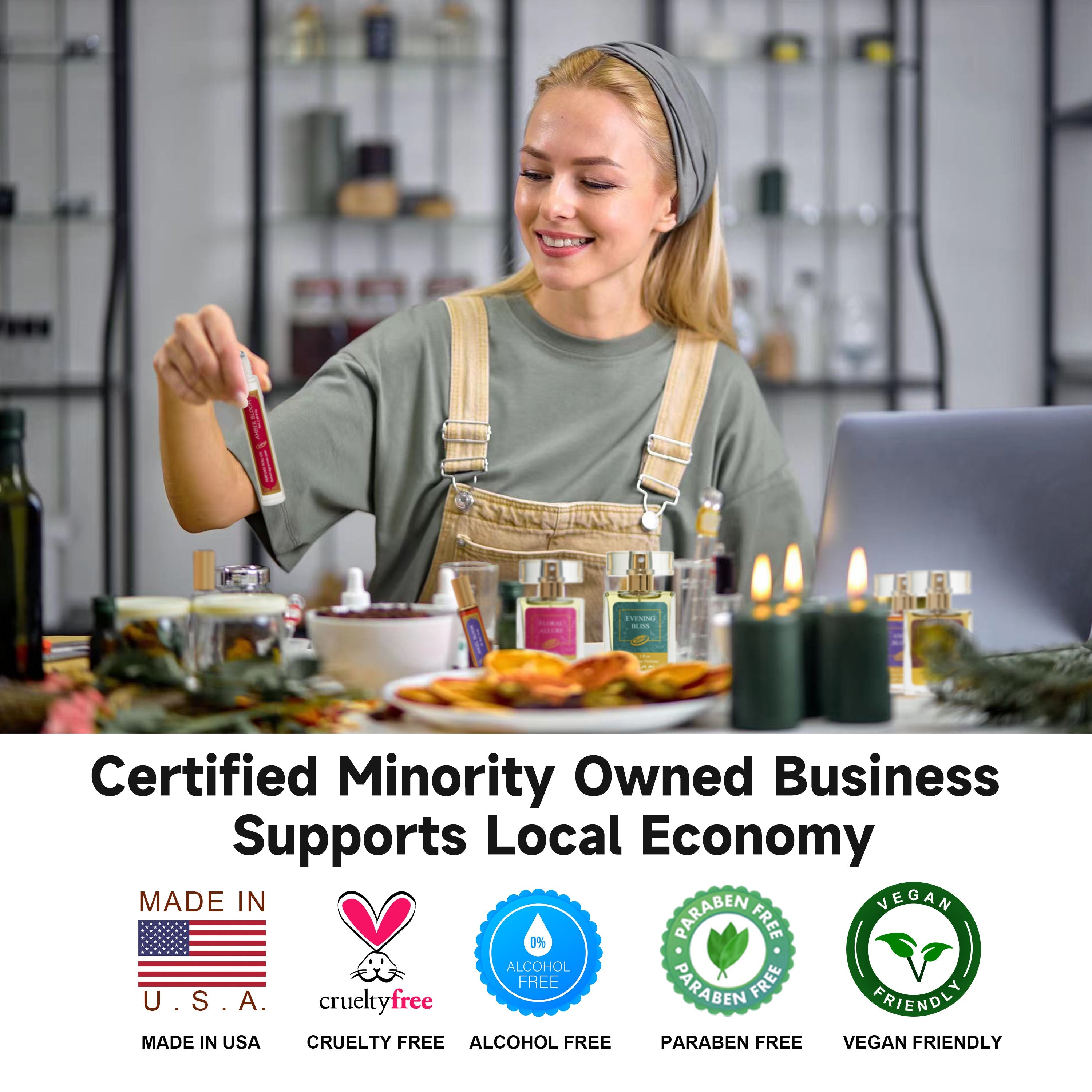 White Musk Perfume Oil - Alcohol Free – Zoha Fragrances