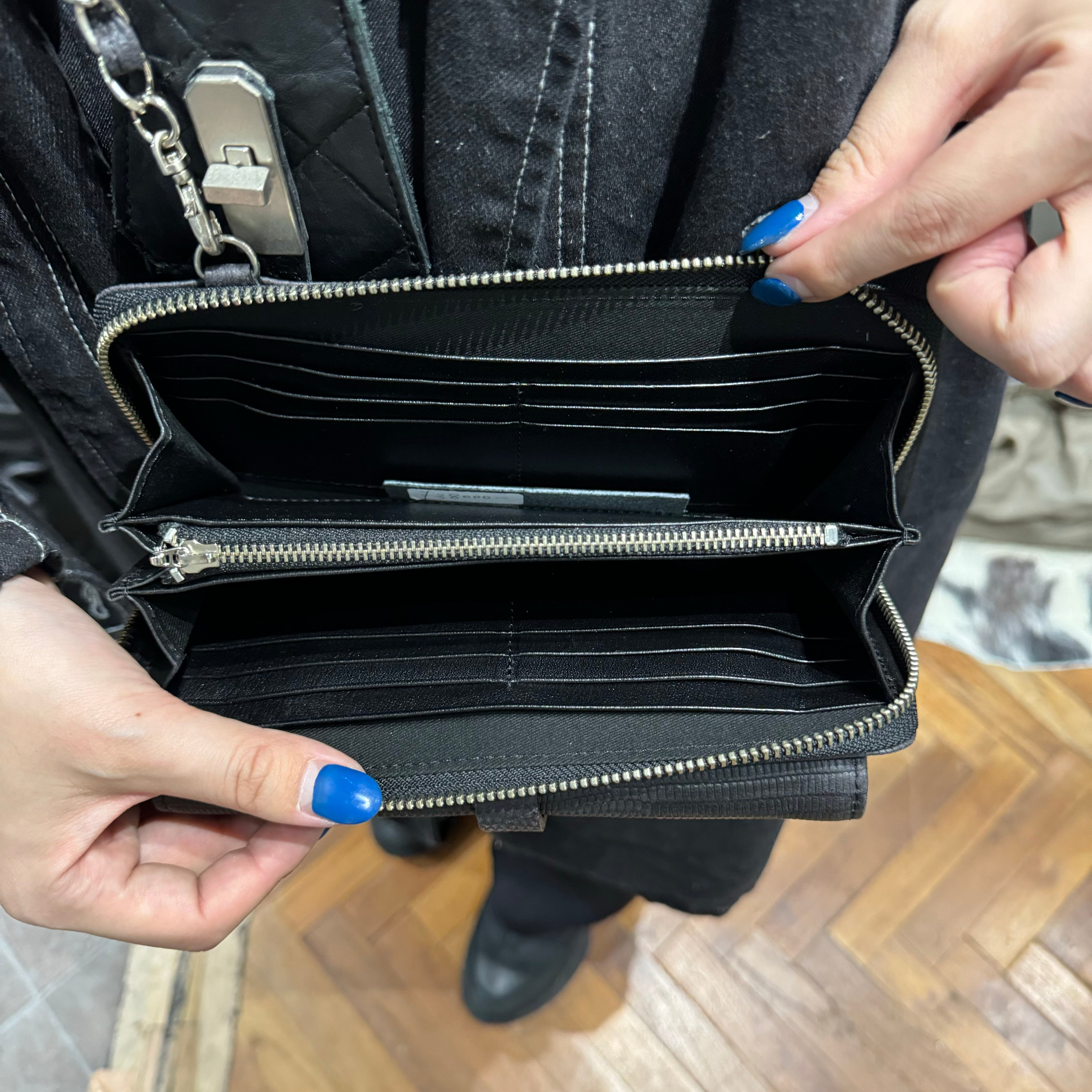 ⚠️予約【M.U.L.】 ウォレットショルダー -vintage ブラック- ※R7. 6