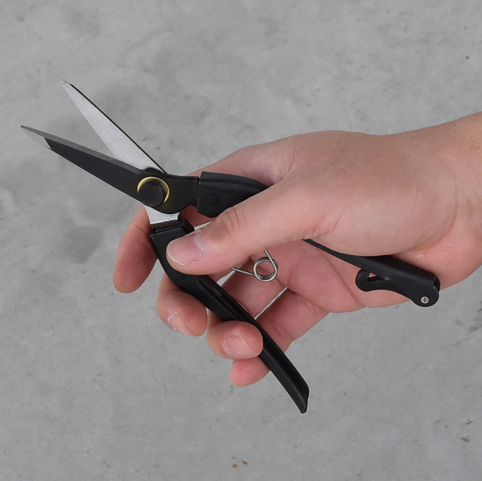 造園道具.com / KUROCO 両刃芽切鋏180㎜ ショートハンドルモデル