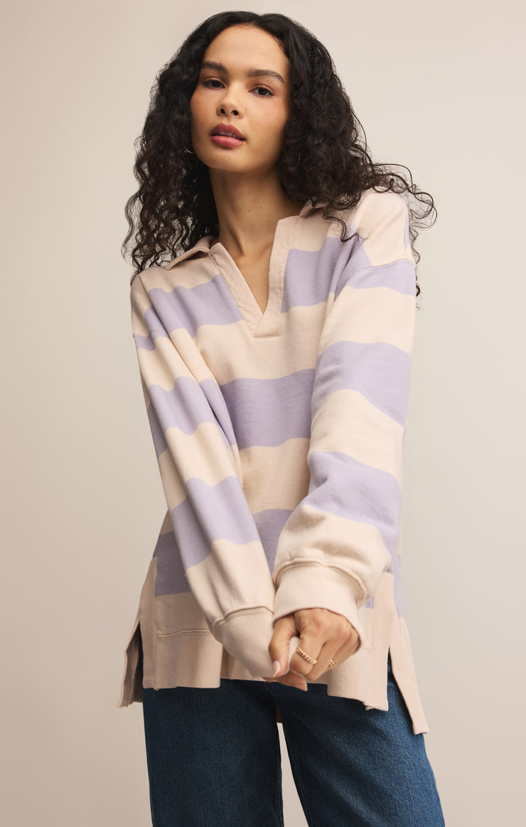 Rugby Brushed Fleece Henley – Z SUPPLY