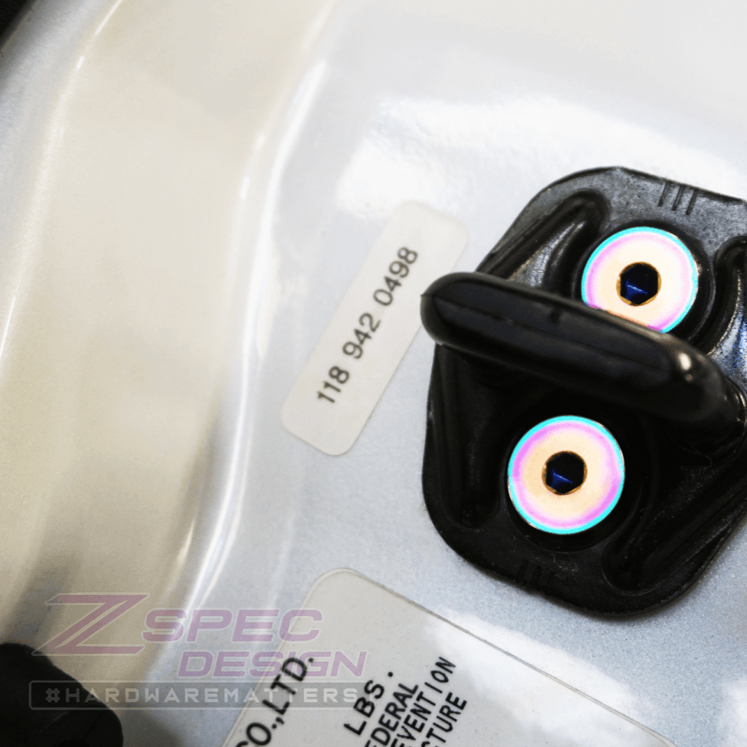 ZSPEC Fastener Kit, Door Jams Area for Nissan Z32 300zx, Titanium