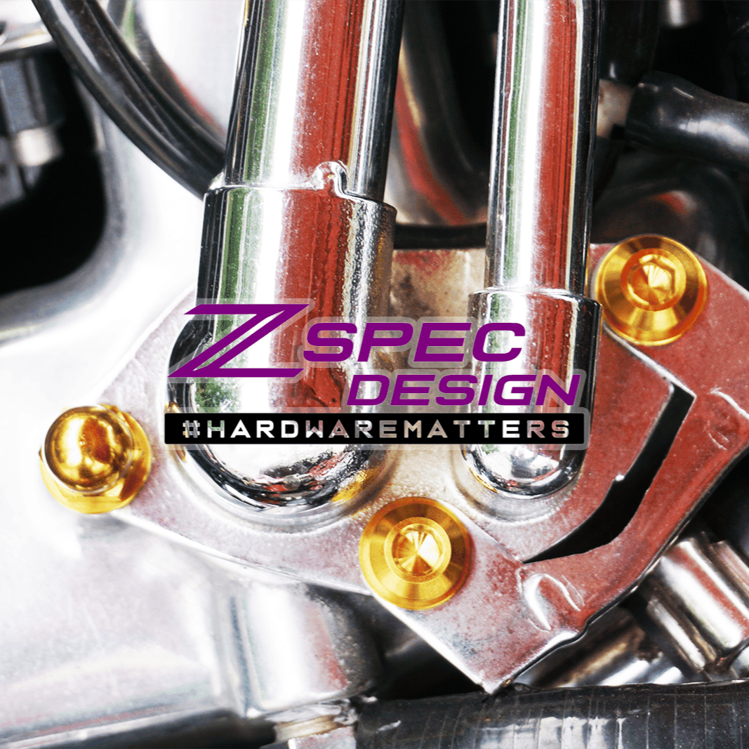 ZSPEC Balance Tube Fastener Kit for '90-96 Nissan 300zx Z32, Titanium