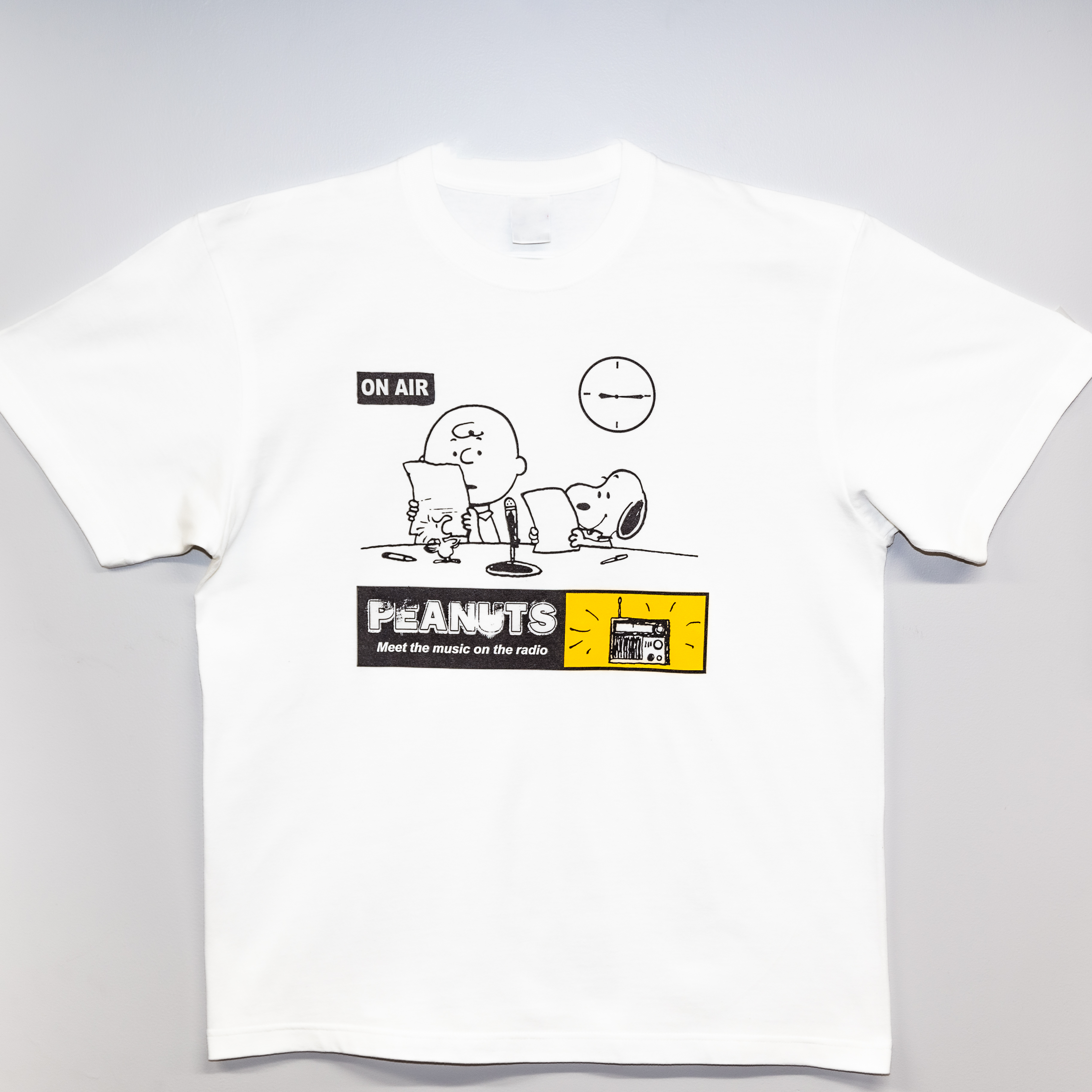 ZPZP×FM802 35周年 コラボスヌーピーTシャツ（WHITE） | ZPZP Online Store