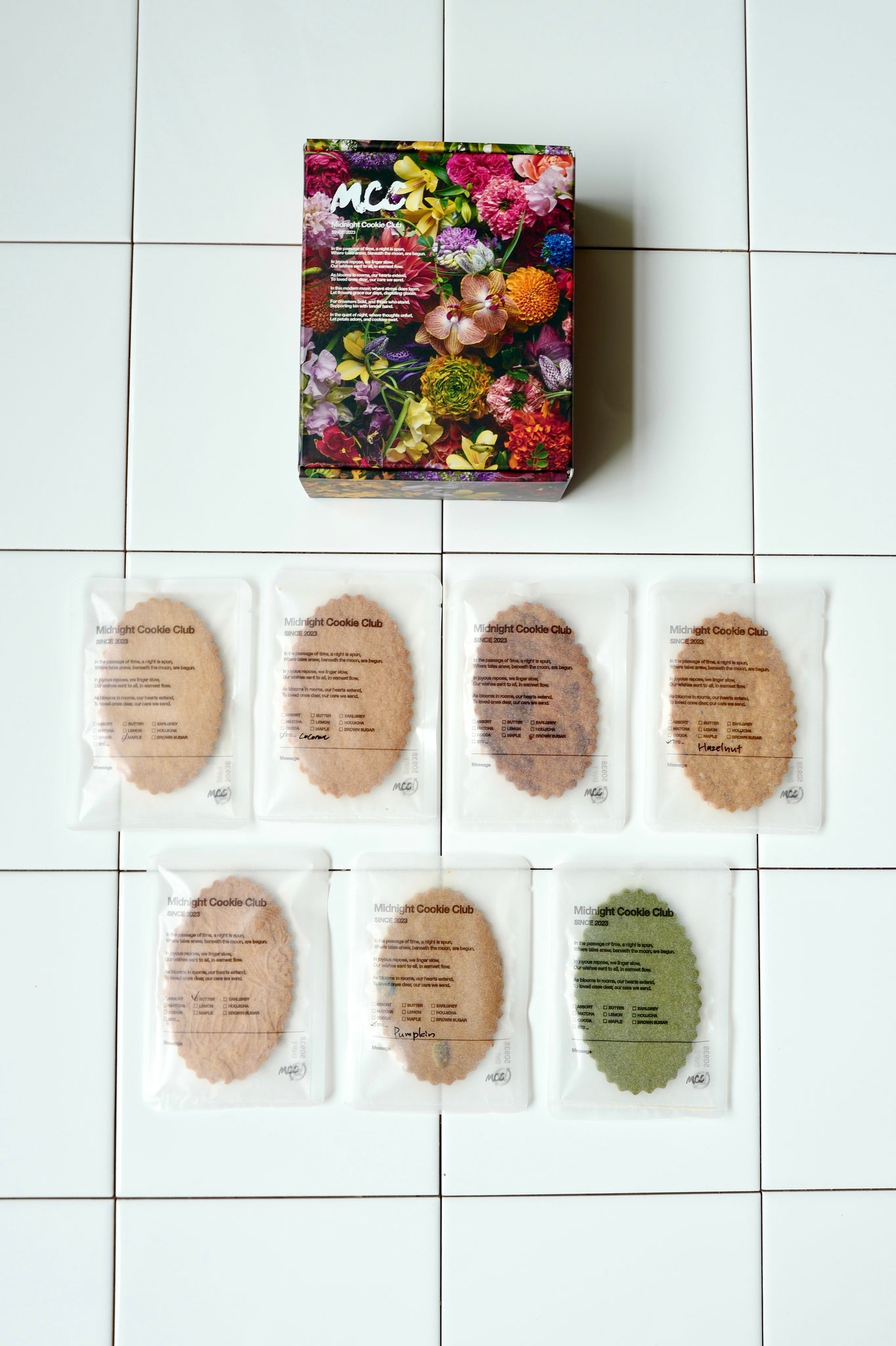 MCC フラワーボックス サブレ アソート7種7枚 – Zucca