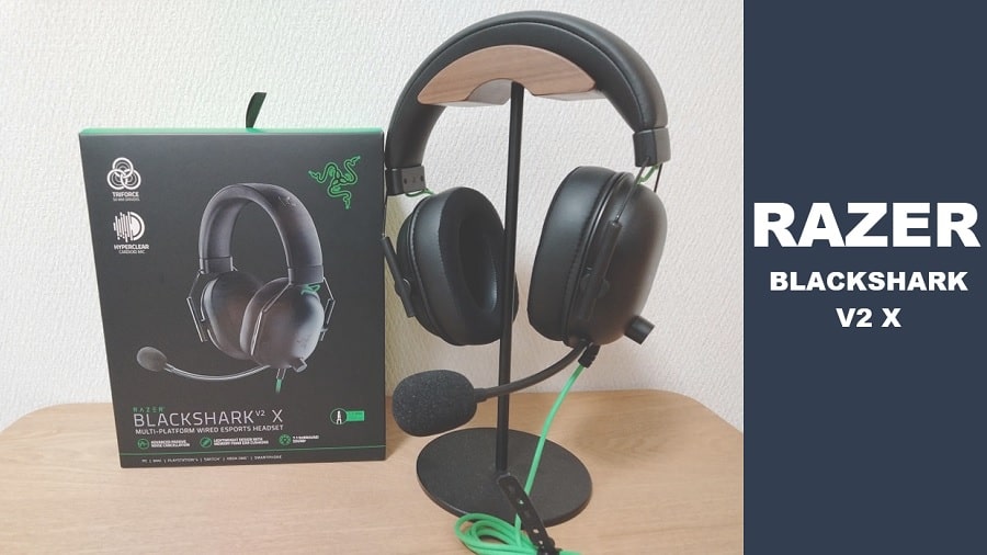 RAZER BLACKSHARK V2X】PS5使用レビュー｜重量240gで軽くて着け心地