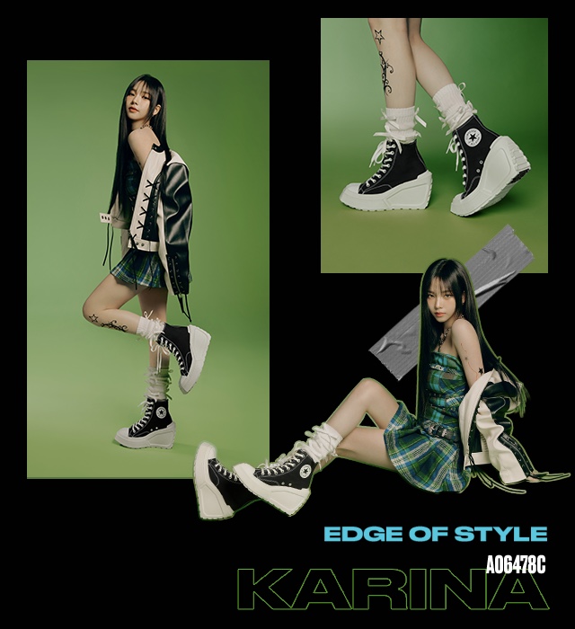 aespaカリナがCONVERSEの韓国アンバサダーに就任！》新商品「De Luxe