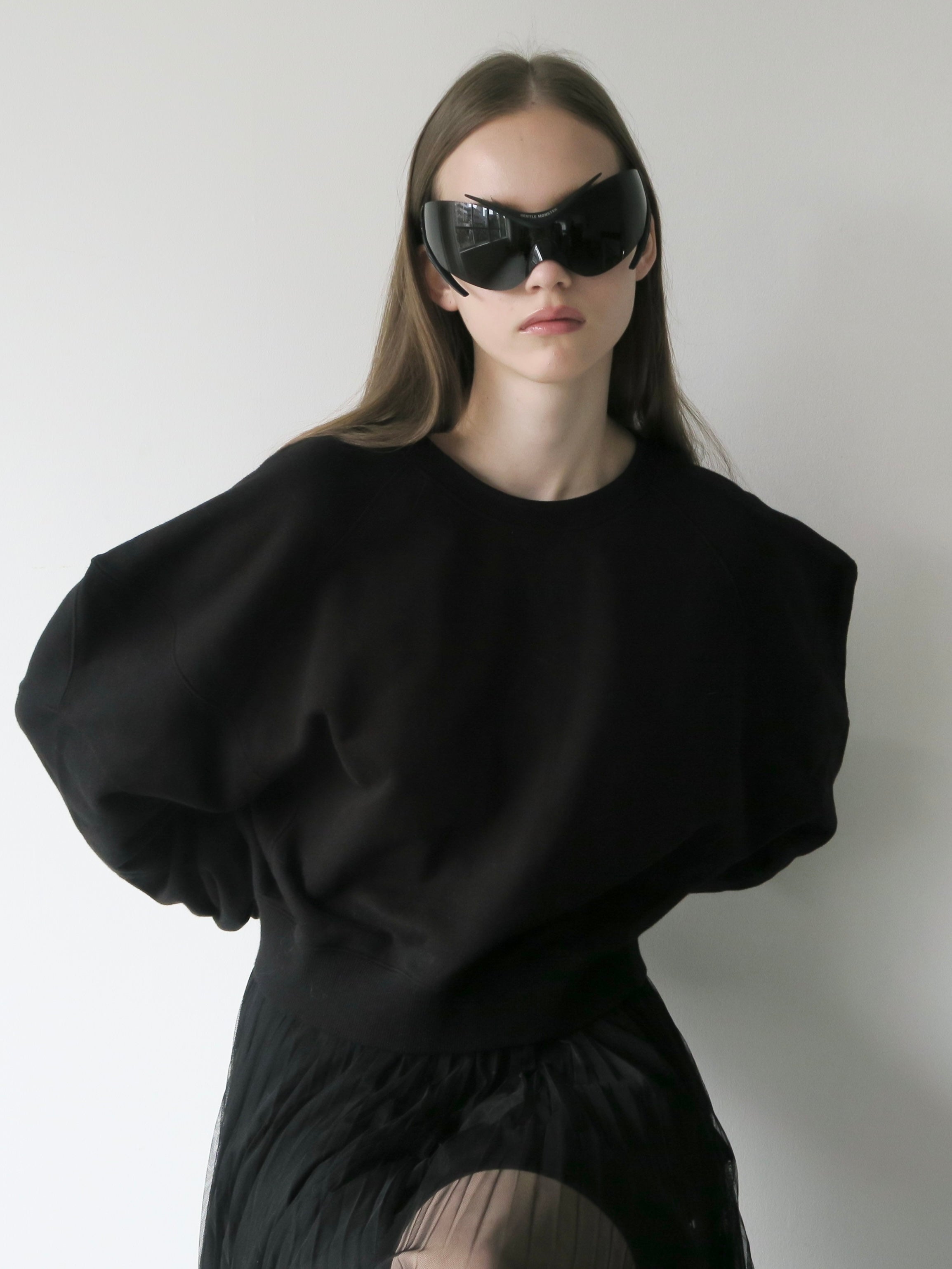 PUFF SLEEVE SWEAT - 裏起毛 - – AMOMMA