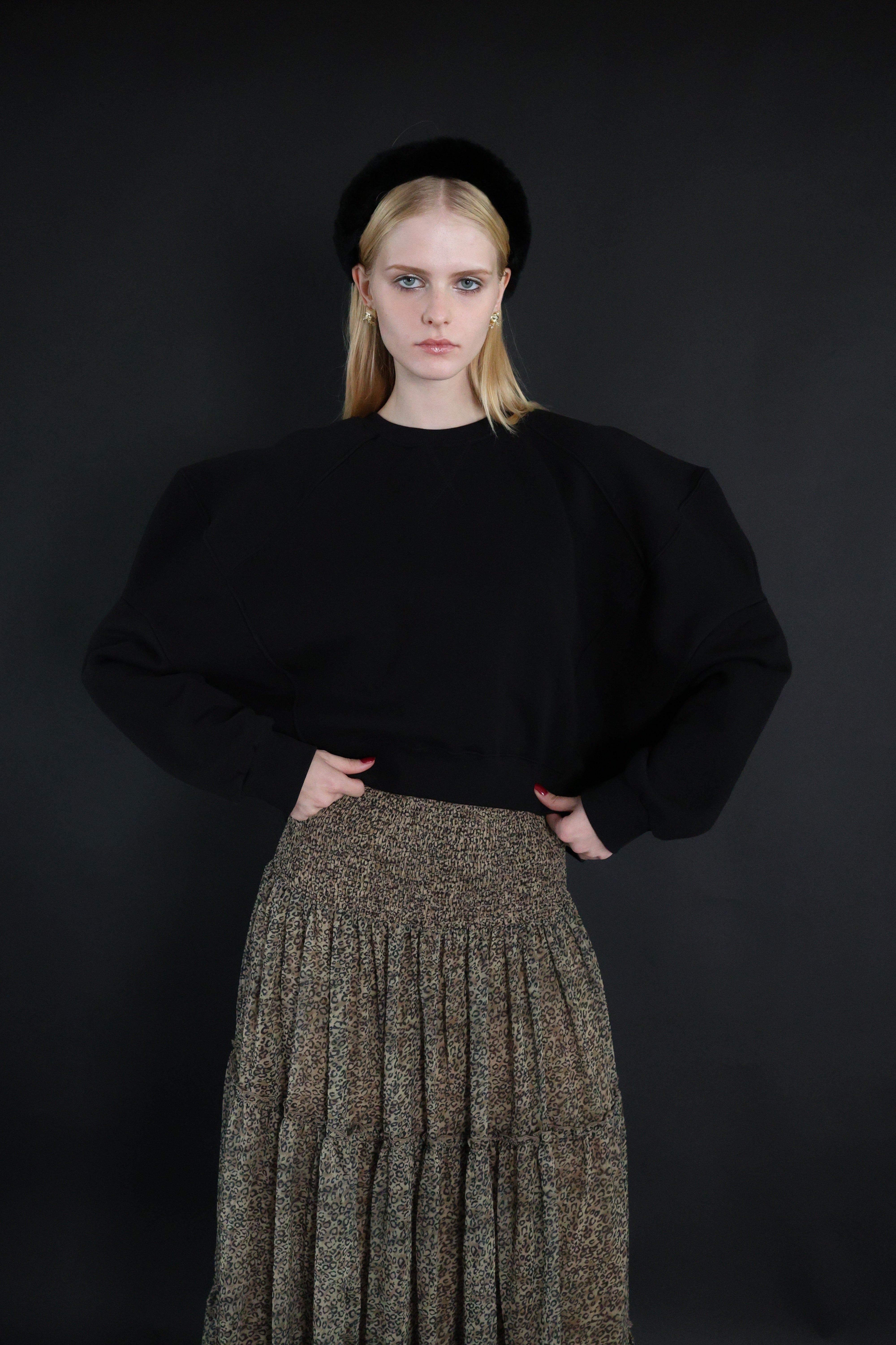 PUFF SLEEVE SWEAT - 裏起毛 - – AMOMMA