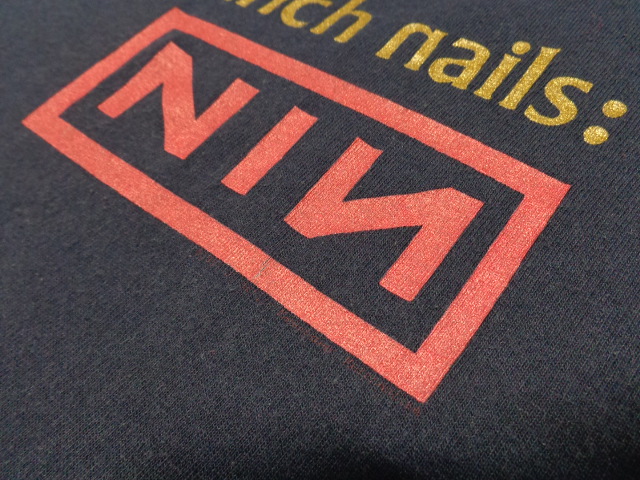 90'S nine inch nails closure T-SHIRTS（ナイン インチ ネイルズ