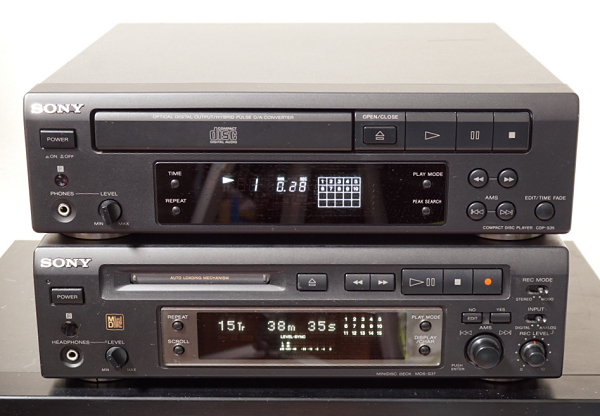 SONY] CDP-S35とMDS-S37 [CD/MD] – nakamura