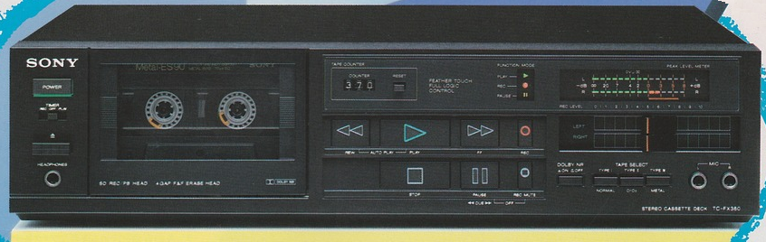 SONY] ES/K/FX/R/RX/WR/WE/TXシリーズ [カセットデッキ] – nakamura
