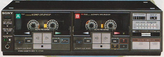 SONY] 1986年前後のダブルデッキ [TC-WR950,TC-WR930,TC-WR750,TC
