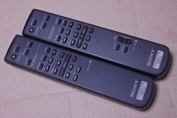 SONY] ワイヤレスリモコン(RM-J701/RM-J702/RM-J703/RM-J710/RM-J501