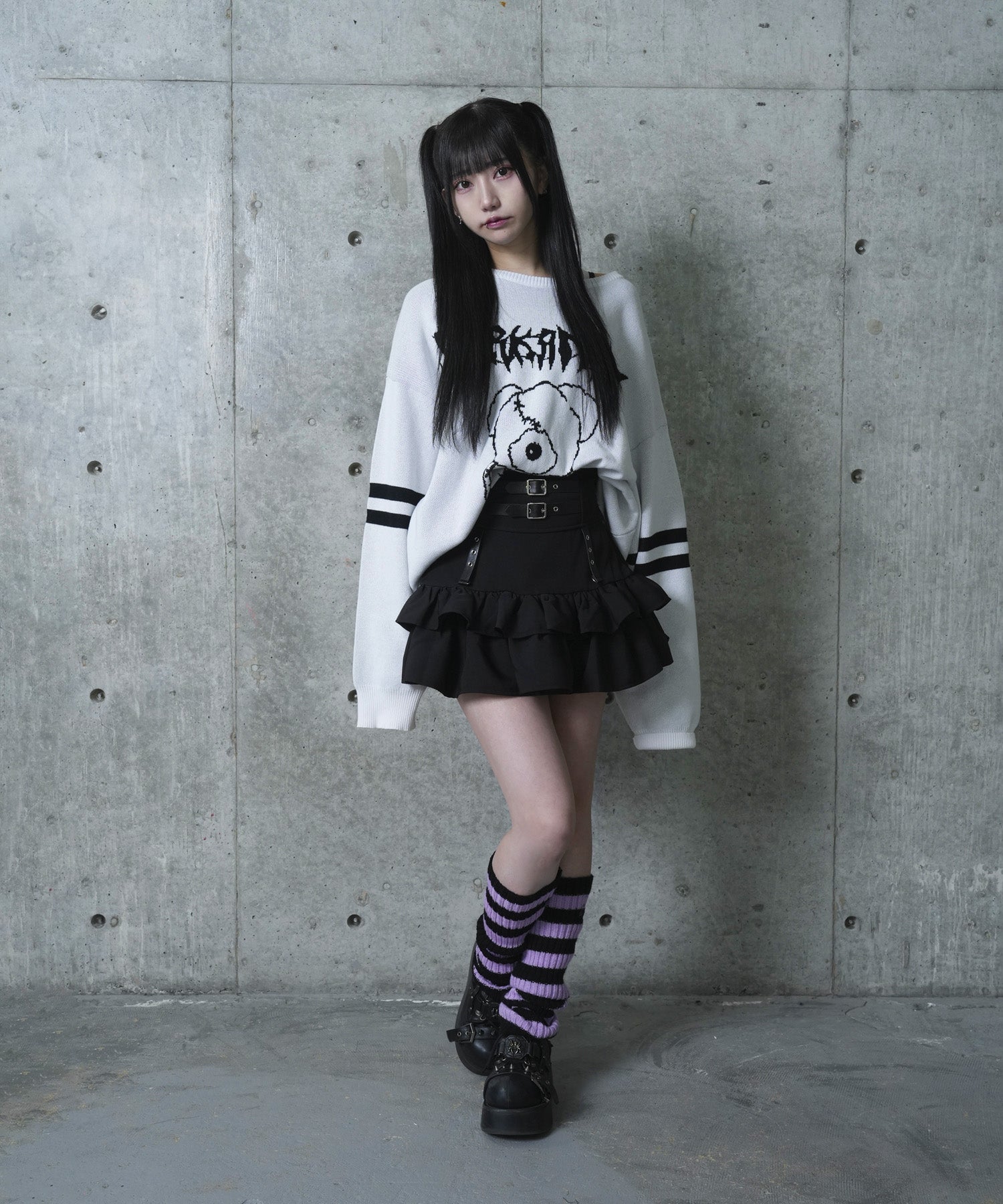 ボーダーレッグウォーマー– A AM STUDIO