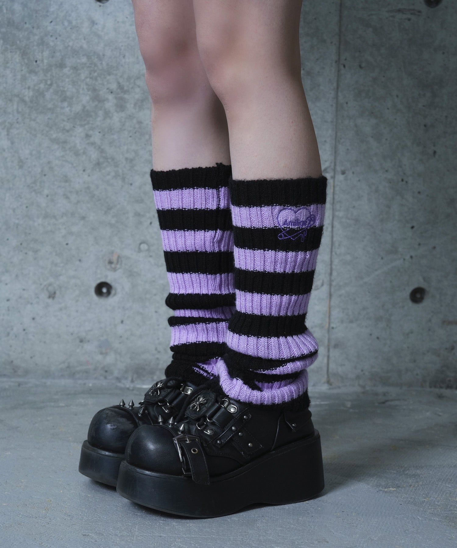 ボーダーレッグウォーマー– A AM STUDIO