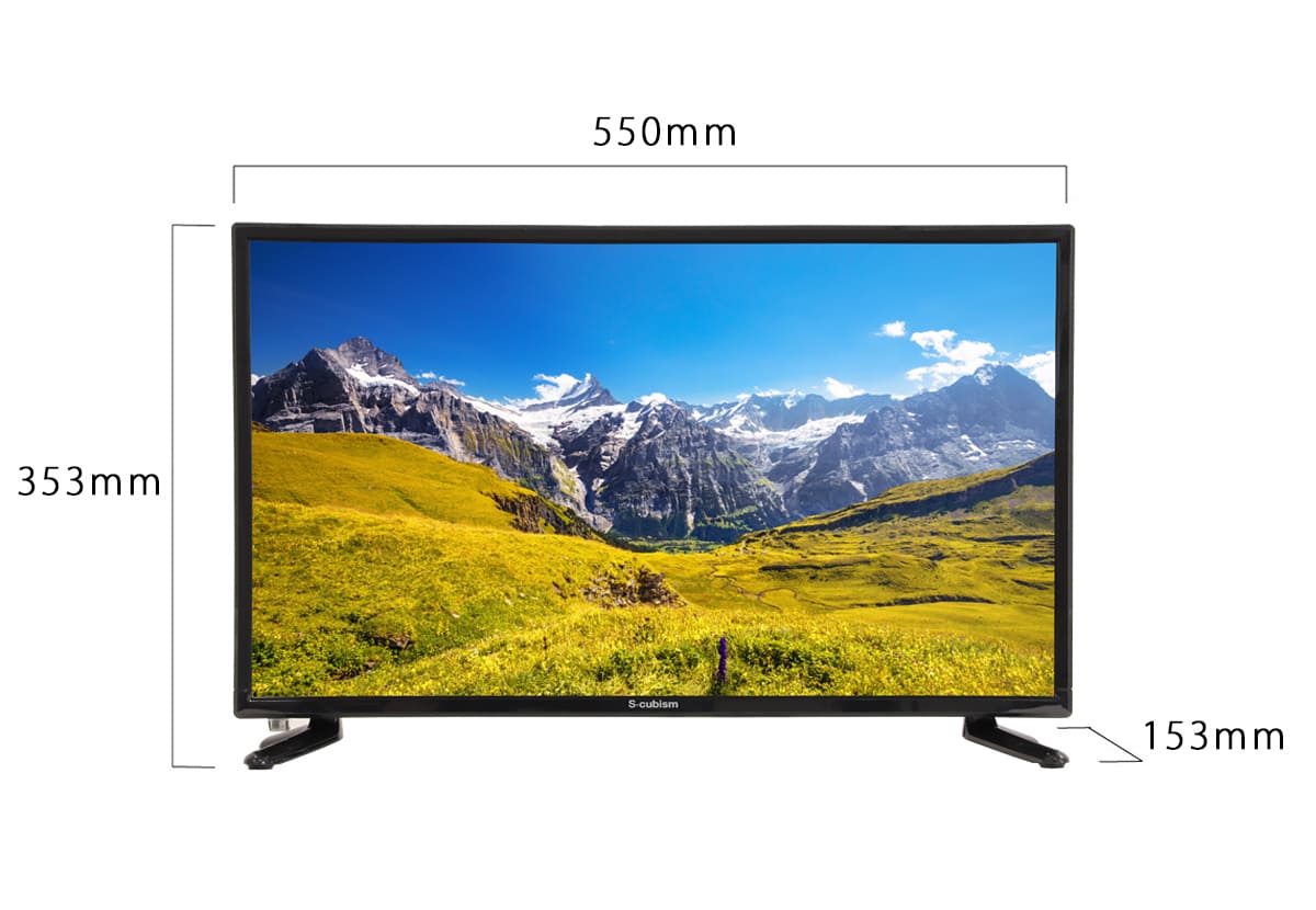 24V型 地上デジタル/BS/CSハイビジョンLED液晶テレビ 外付けHDD録画