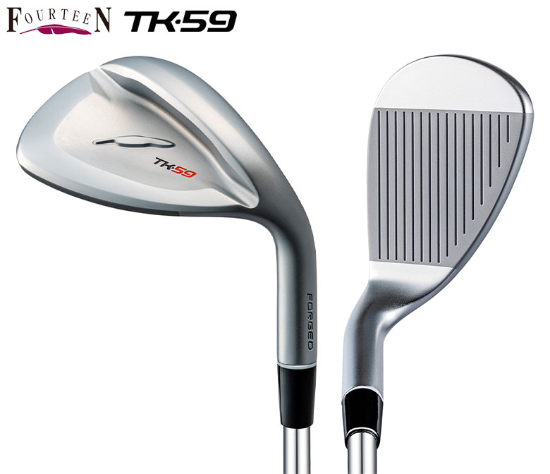 フォーティーン TK-59 ウェッジ FS-WEDGE スチールシャフトの通販 テレ