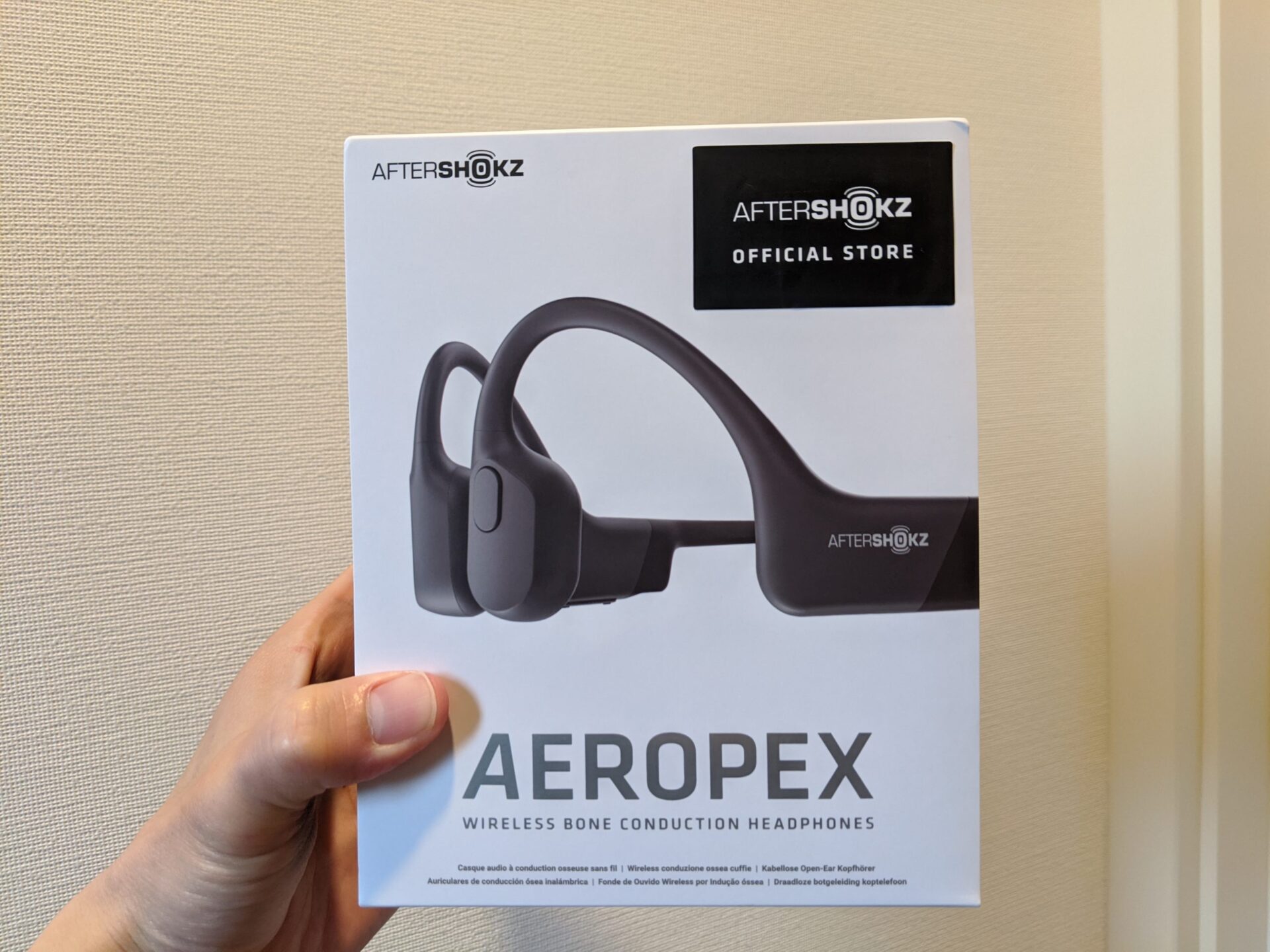レビュー】AfterShokz/アフターショックス Aeropex/エアロペクス 初の