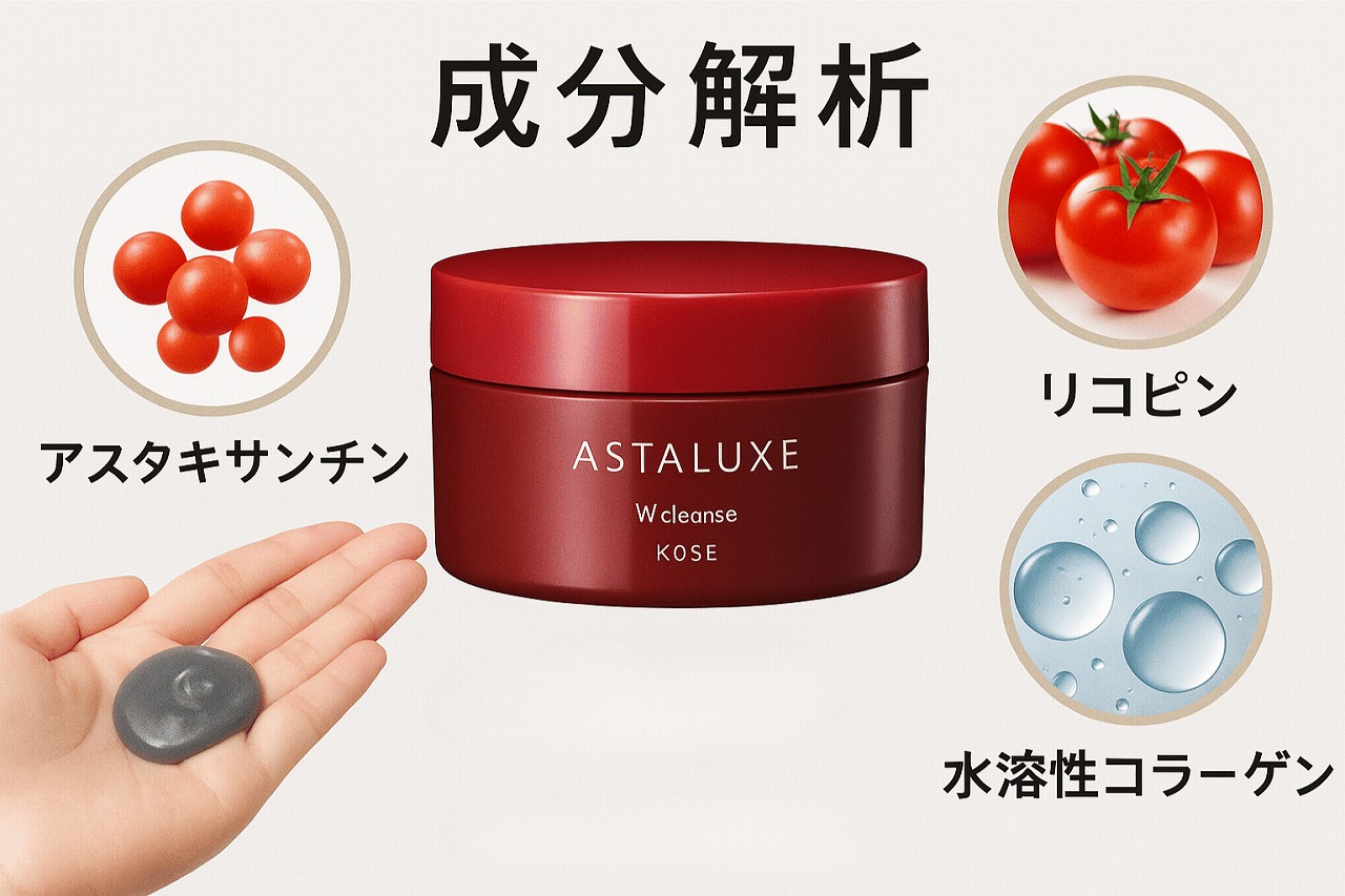 アスタリュクス WクレンズAX｜W洗顔不要のエイジングケアで透明美肌へ