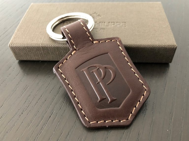 パテックフィリップ ノベルティ(非売品)レザー キーホルダー 未使用