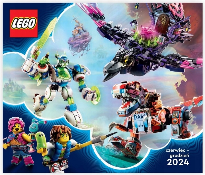 12 x catalog LEGO 2019 - 2024 + autocolante LEGO - www.kamen