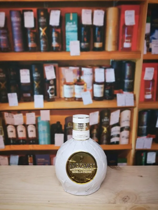 Mozart White Chocolate Liqueur 15% 50cl-Liqueurs and Aperitifs
