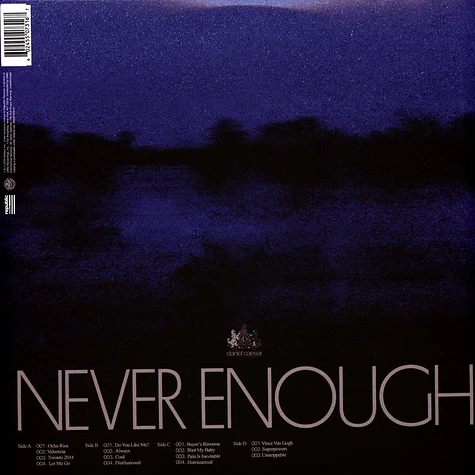 Daniel Caesar - Never Enough HHV GSA Exclusive Orange Vinyl