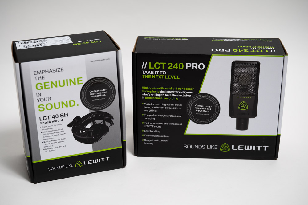 LEWITT / LCT 240 Pro 外観チェックと雑感【コンデンサーマイク